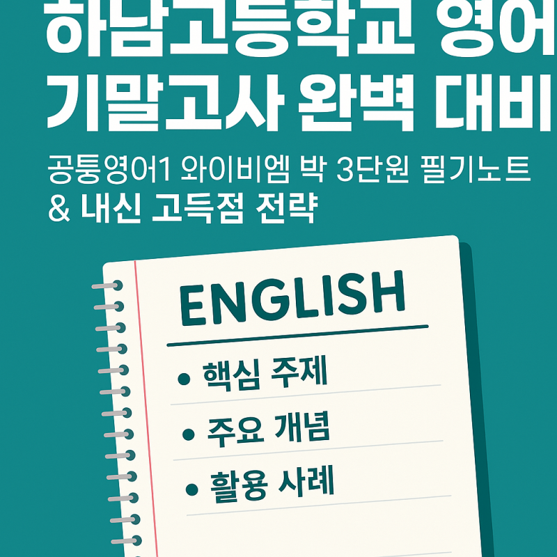 하남고 영어 대비